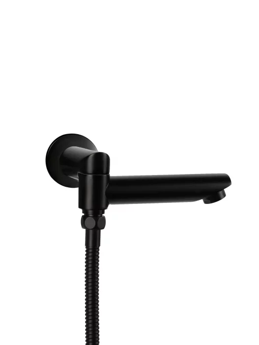 შხაპის ნაკრები FILARETE Roun FL1022 (შავი მქრქალი)