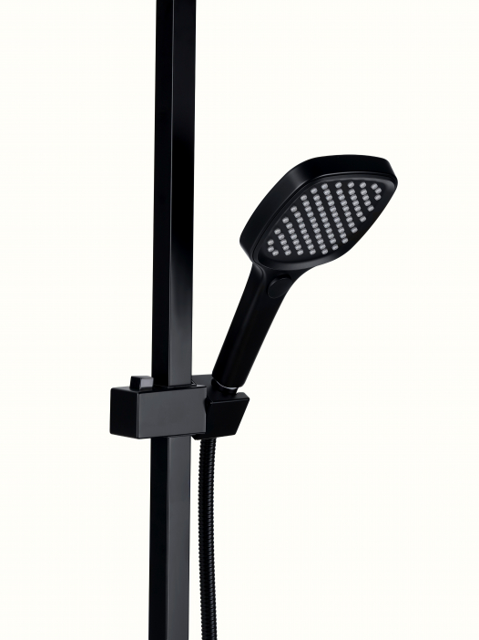 Душевая стойка FILARETE  FL2060 (Черный матовый)