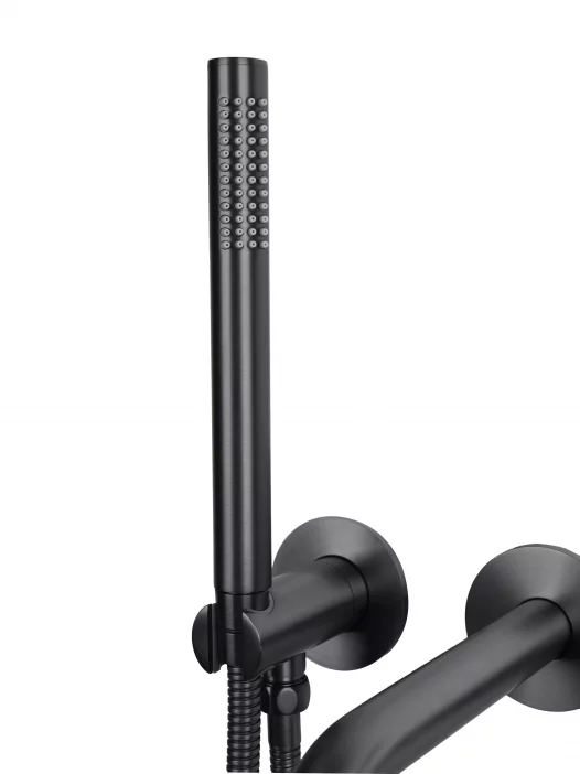 Built-in bath mixer FILARETE Roun FL2122 (Graphite)