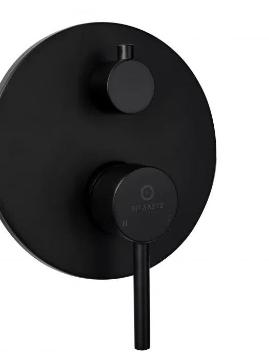 Душ топтому FILARETE Roun FL1023 (Кара күңгүрт)