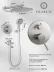 Жашыруун душ системасы FILARETE Roun FL1026 (Никель)