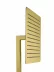 Set doccia FILARETE Fing FL1040 (Oro opaco)