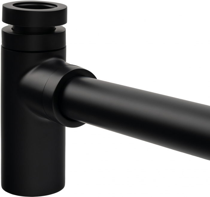 Сифон для раковины FILARETE FL70 (Черный матовый)