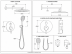 Душевая система скрытого монтажа FILARETE Roun FL1028 (Никель)