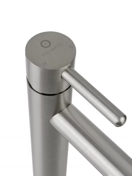 ნიჟარის შემრევი FILARETE Roun FL6020 (ნიკელი)