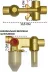 Sistema doccia a scomparsa FILARETE Roun FL1029 (Oro opaco)