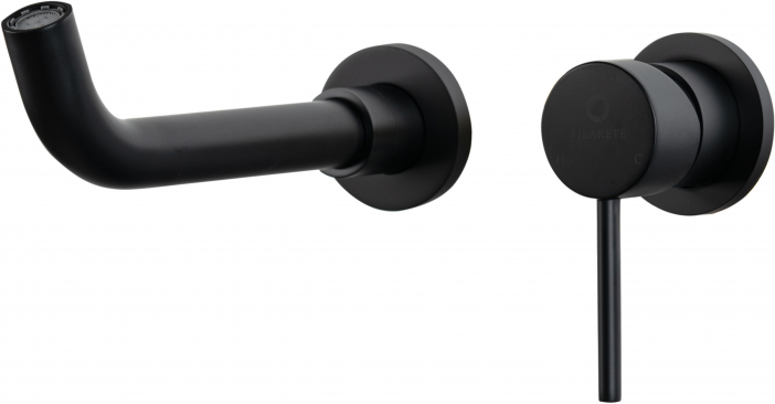 Cмеситель для раковины FILARETE Roun FL4020 (Черный матовый)