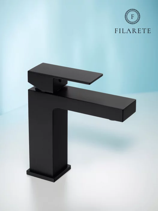 Baterie de chiuvetă FILARETE Fing FL5040 (Negru mat)