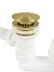Automatic bath siphon FILARETE FL90 (Matt gold)