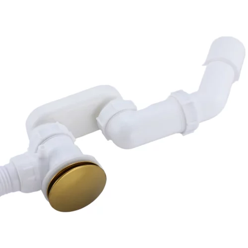 Automatic bath siphon FILARETE FL90 (Matt gold)