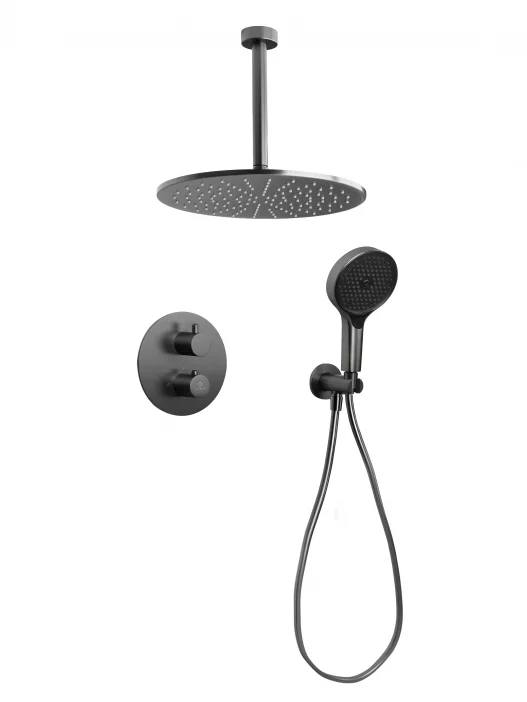 Sistem de duș ascuns FILARETE FL1054 cu termostat din grafit