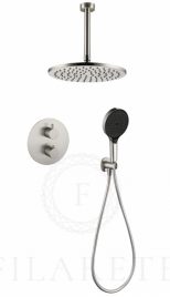 Душевая система скрытого монтажа FILARETE FL1054 с Термостатом Никель