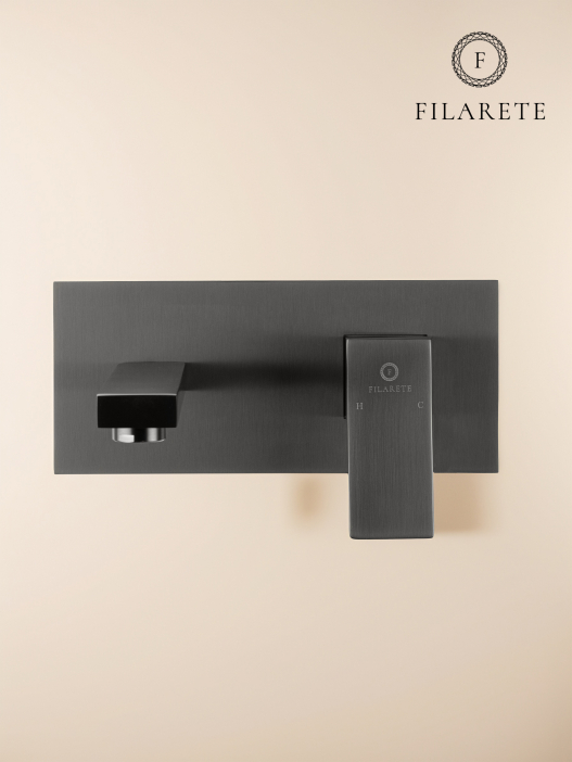 Cмеситель для раковины FILARETE Fing FL4040 (Графит)