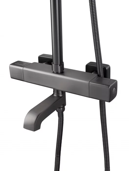 Dush stendi FILARETE FL2050 termostat bilan (grafit)