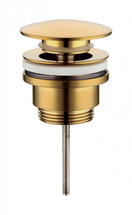 Донный клапан FILARETE FL75 (золотой брашированный)