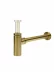 Sifone del lavandino FILARETE FL70 (oro spazzolato)