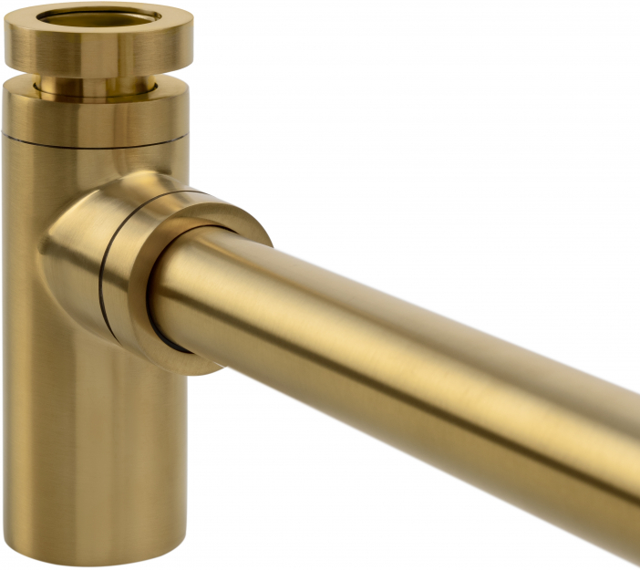 Сифон для раковины FILARETE FL70 (золотой брашированный)