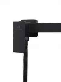 Смеситель наружный с гигиеническим душем FILARETE FL111 Чёрный матовый