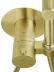 Doccia igienica con miscelatore FILARETE FL105 con termostato Oro opaco