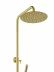 Supporto per doccia FILARETE Roun FL2020 (Oro opaco)