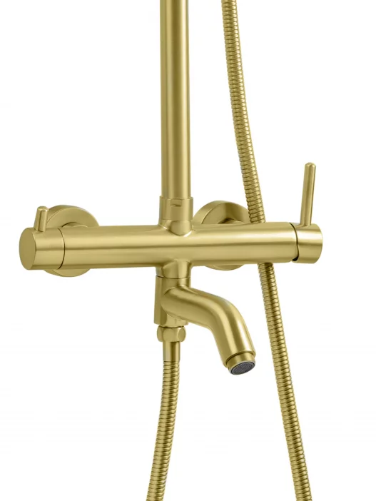 Supporto per doccia FILARETE Roun FL2020 (Oro opaco)