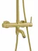 Supporto per doccia FILARETE Roun FL2020 (Oro opaco)