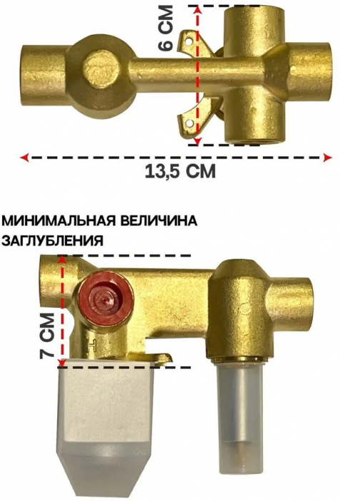 Душевой комплект FILARETE Fing FL1042 (Матовое золото)